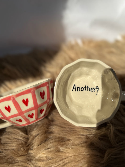 Another? Chequered Heart Cup