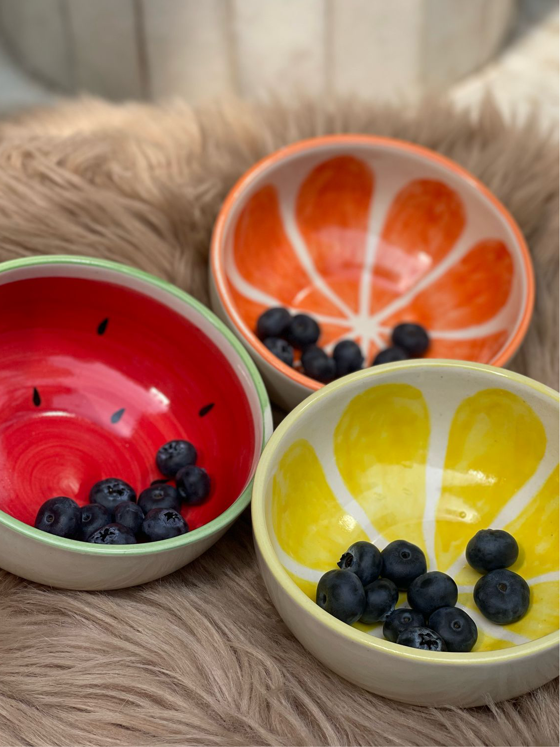 Set of 3 Snack/Salad Bowls