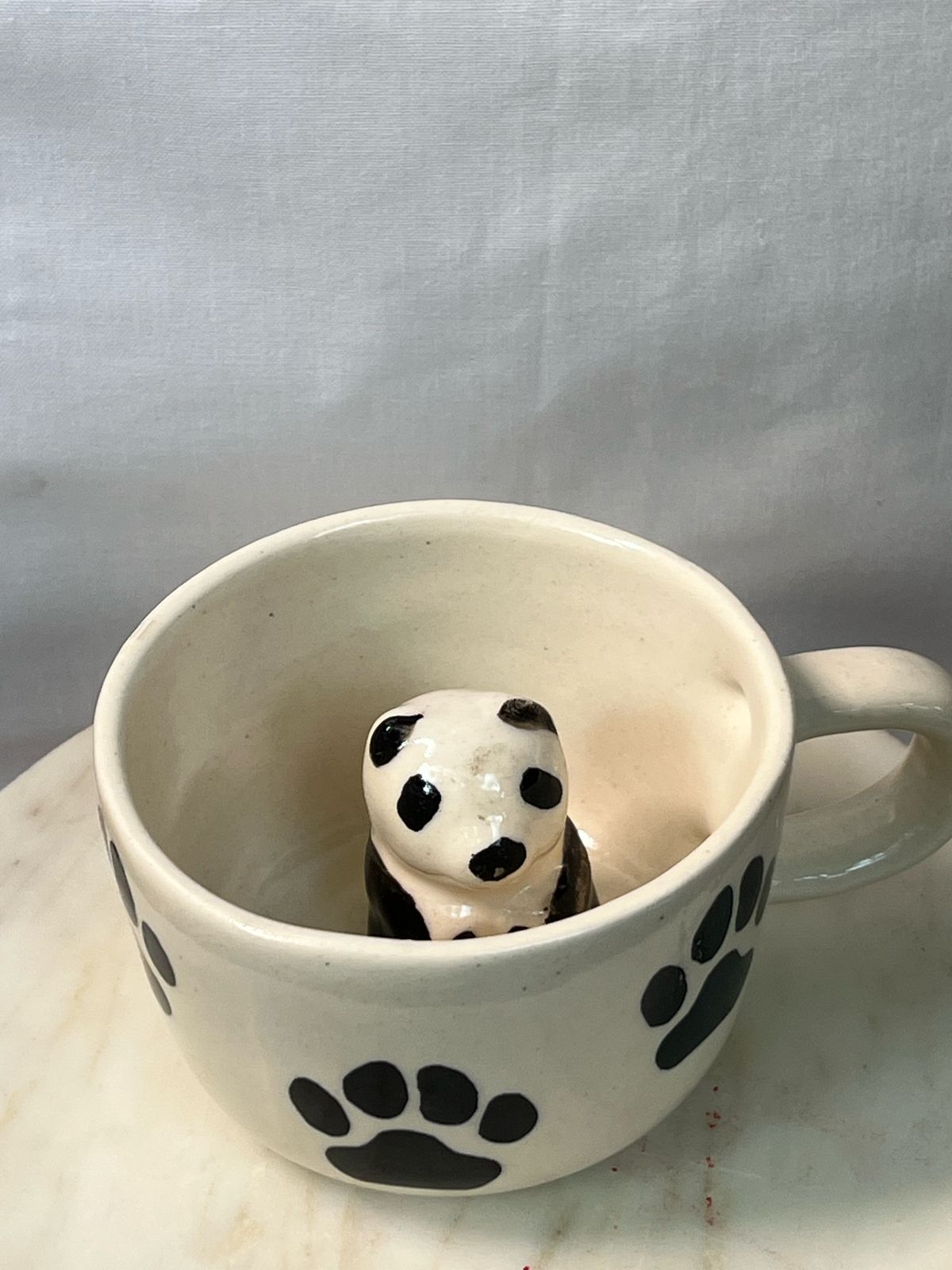 Panda Cup Black